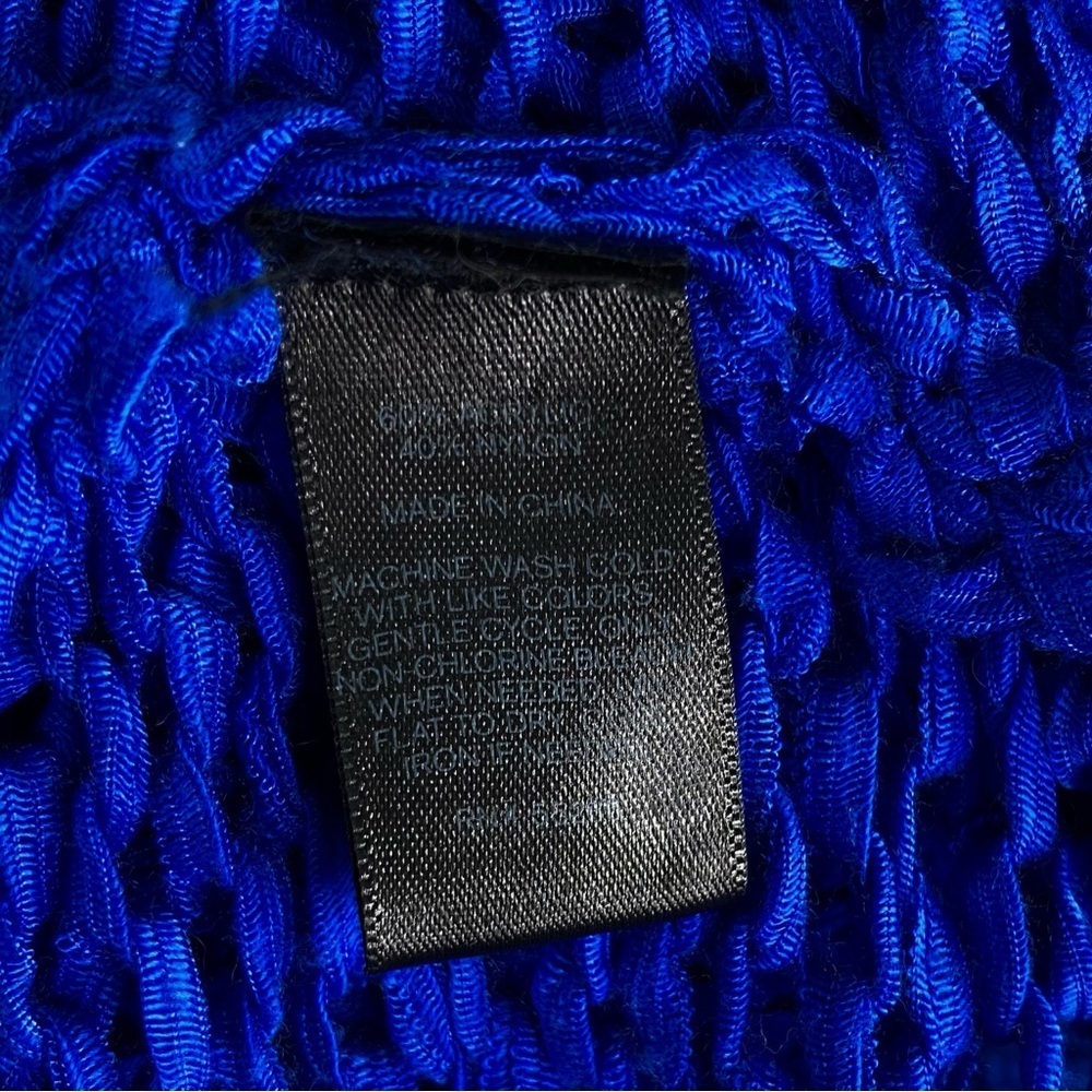 🚨LAST CHANCE Blue Knit Tank Top - Picture 4 of 5